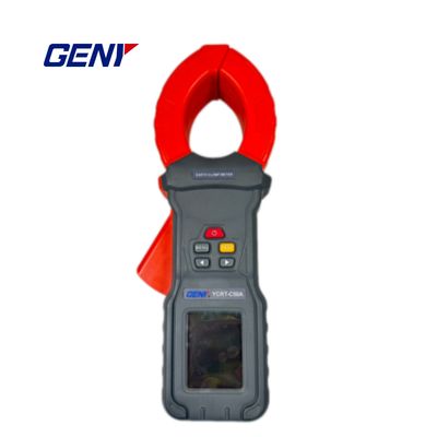 Καλή τιμή YCRT-C50A Ground Resistance Tester with 2.4-inch Color LCD Screen Rechargeable 3.7V Lithium Battery and 68mm Clamp Jaw σε απευθείας σύνδεση